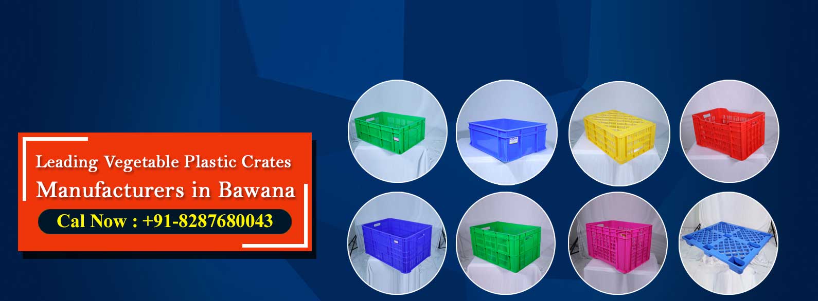 Crates Manufacturers in Bawana